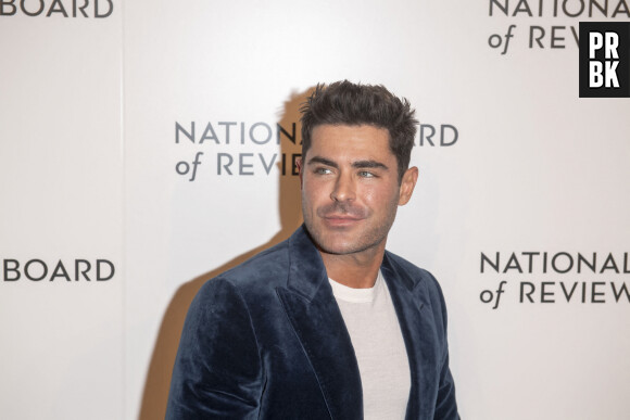 January 11, 2024, New York, New York, United States: (NEW) 2024 National Board of Review Awards Gala. January 11, 2024, New York, New York, USA: Zac Efron attends the 2024 National Board of Review Gala at Cipriani 42nd Street on January 11, 2024 in New York City. (Credit: M10s / TheNews2) (Foto: M10s/Thenews2/Zumapress) (Credit Image: © Ron Adar/TheNEWS2 via ZUMA Press Wire) 