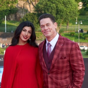 John Cena - Shay Shariatzadeh à la première du film "Fast & Furious X" à Rome, le 12 mai 2023.  Celebrities at the premiere of "Fast & Furious X" in Rome. May 12th, 2023. 