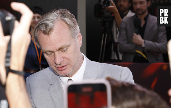 Christopher Nolan - Arrivées sur le tapis rouge de l'avant première mondiale du film "Oppenheimer" au Grand Rex à Paris le 11 juillet 2023. © Denis Guignebourg/Bestimage 
