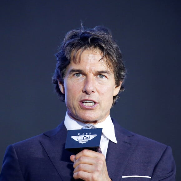 Tom Cruise - Première du film "Top Gun: Maverick" à Séoul en présence de T.Cruise et M.Teller, le 19 juin 2022. Cette suite de "Top Gun" est attendue sur les écrans sud-coréens le 22 juin 2022.