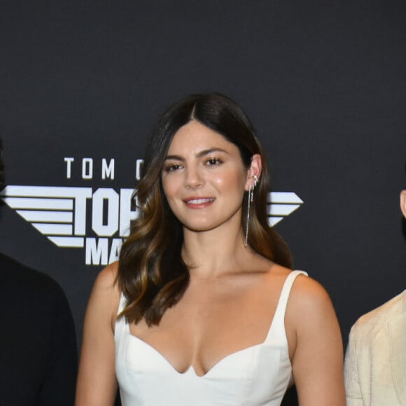 Tom Cruise, Monica Barbaro et Dany Ramirez - Avant-première du film "Top Gun Maverick" a Mexico City le 6 mai 2022