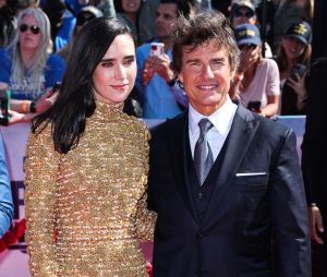 Jennifer Connelly, Tom Cruise à la première du film "Top Gun: Maverick" à San Diego, le 4 mai 2022.