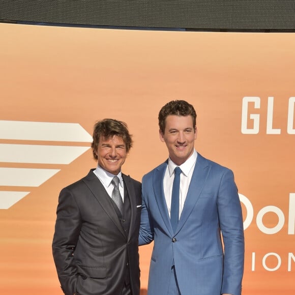 Tom Cruise, Miles Teller - Première du film "Top Gun : Maverick" au musée de l'USS Midway à San Diego en Californie. Le 4 mai 2022