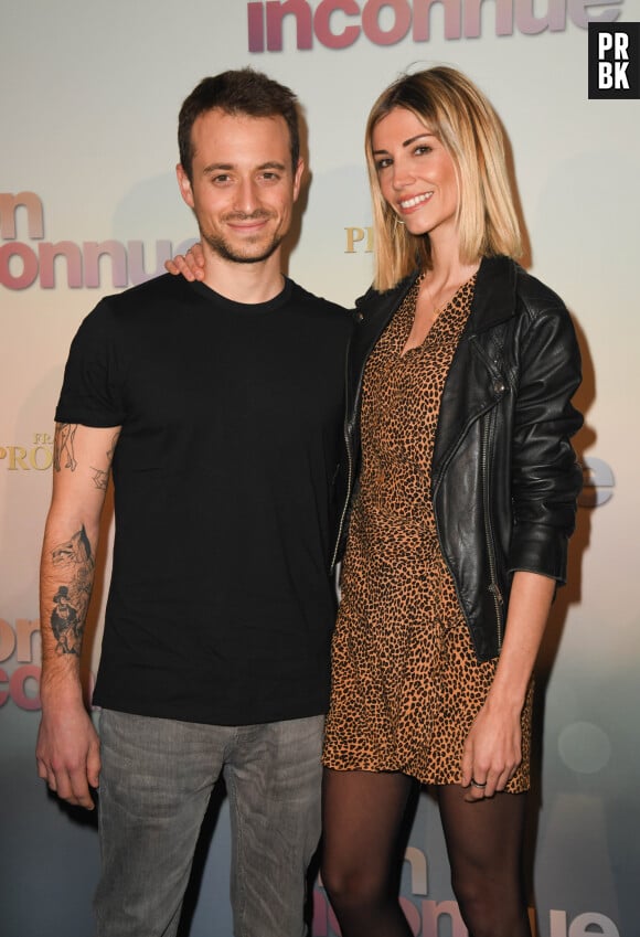 Hugo Clément et sa compagne Alexandra Rosenfeld (Miss France 2006) - Avant-première du film "Mon Inconnue" au cinéma UGC Normandie à Paris le 1er avril 2019. © Coadic Guirec/Bestimage