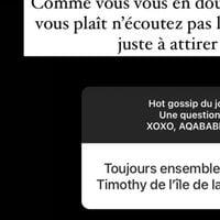 L'Île de la tentation 2024 : Timothy et Salomé de nouveau en couple après la fin de l'émission ? (spoiler)