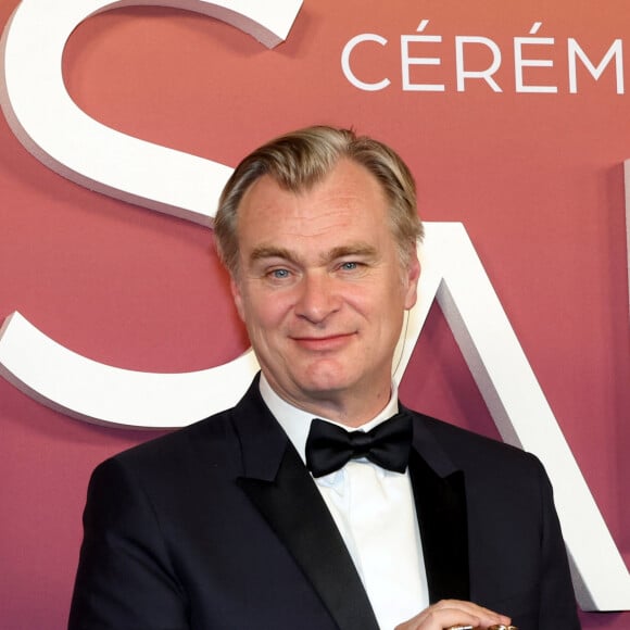 Christopher Nolan (César d'Honneur) - Photocall des lauréats (press room) lors de la 49ème édition de la cérémonie des César à l'Olympia à Paris le 23 février 2024 © Dominique Jacovides / Olivier Borde / Bestimage