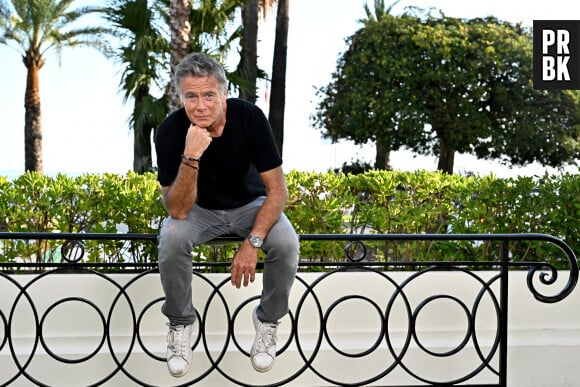 Franck Dubosc à l'hôtel Negresco à Nice, France, le 6 octobre 2023, lors de la cinquième journée de la 5ème édition du festival Cinéroman pour le film "Noël Joyeux" réalisé par Clément Michel. © Bruno Bebert/Bestimage