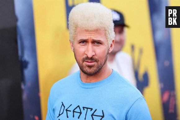 Ryan Gosling déguisé en Beavis du dessin animé "Beavis and Butthead" - Première du film "The Fall Guy" au Dolby Theatre à Hollywood. Le 30 avril 2024