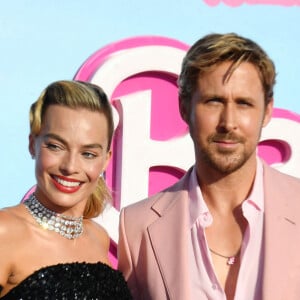 Margot Robbie et Ryan Gosling à l'avant-premiere de Barbie au Shrine Auditorium de Los Angeles le 9 juillet 2023
