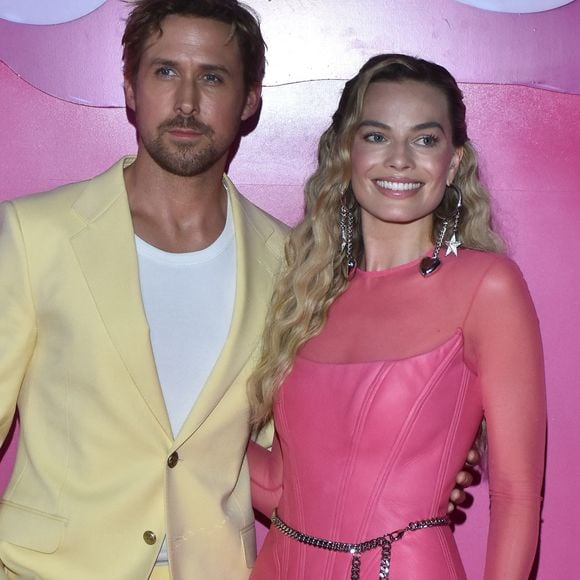 Ryan Gosling et Margot Robbie sur le tapis rose de Barbie au Toreo Parque Central le 6 juillet 2023 au Mexique. (Credit Image: © Carlos Tischler/eyepix via Zuma Press/Bestimage)


