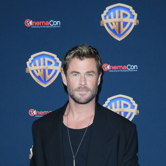 Chris Hemsworth au CinemaCon au Caesars Palace le 9 avril 2024 à Las Vegas © Nina Prommer / Zuma Press / Bestimage 


