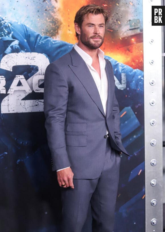 Chris Hemsworth à la première du film "Extractions 2" à New York, le 13 juin 2023.