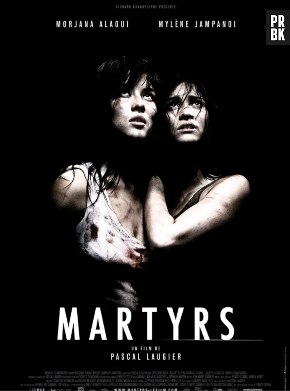 Affiche du film "Martyrs" de Pascal Laugier.