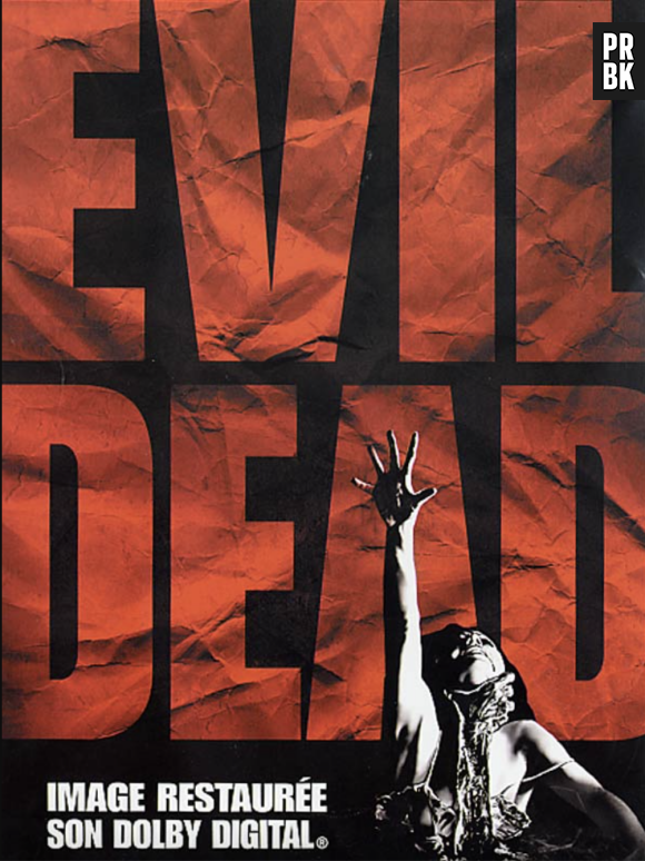 Affiche du film "Evil Dead" de Sam Raïmi.