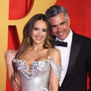 Jessica Alba et Cash Warren - Soirée des Oscars Vanity Fair 2024 au Wallis Annenberg Center for the Performing Arts à Beverly Hills, Los Angeles, le 10 mars 2024.