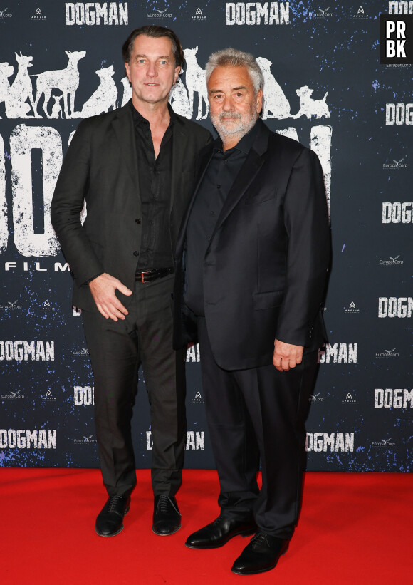 Luc Besson - Avant-première du film "Dogman" au cinéma UGC Normandie à Paris le 19 septembre 2023. © Coadic Guirec/Bestimage