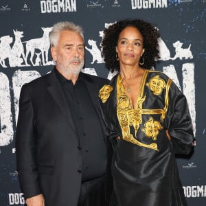 Luc Besson et sa femme Virginie Besson-Silla - Avant-première du film "Dogman" au cinéma UGC Normandie à Paris le 19 septembre 2023. © Coadic Guirec/Bestimage