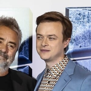 Luc Besson et Dane DeHaan à la première de Valérian et la Cité des mille planètes à Sao Paulo au Brésil, le 3 août 2017