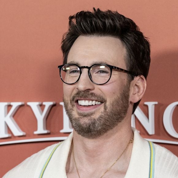 Chris Evans à la première du film "Ghosted" à New York, le 18 avril 2023.