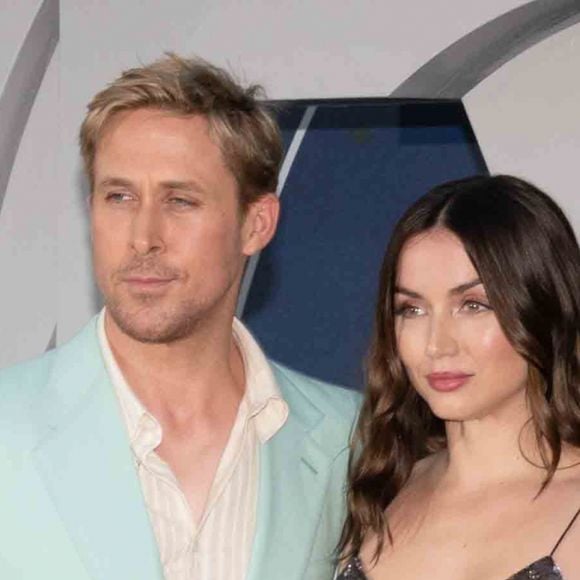 Ana de Armas, Ryan Gosling and Chris Evans à la première du film "The Gray Man" à Los Angeles, le 13 juillet 2022.