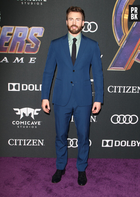 Chris Evans - Avant-première du film "Avengers : Endgame" à Los Angeles, le 22 avril 2019.