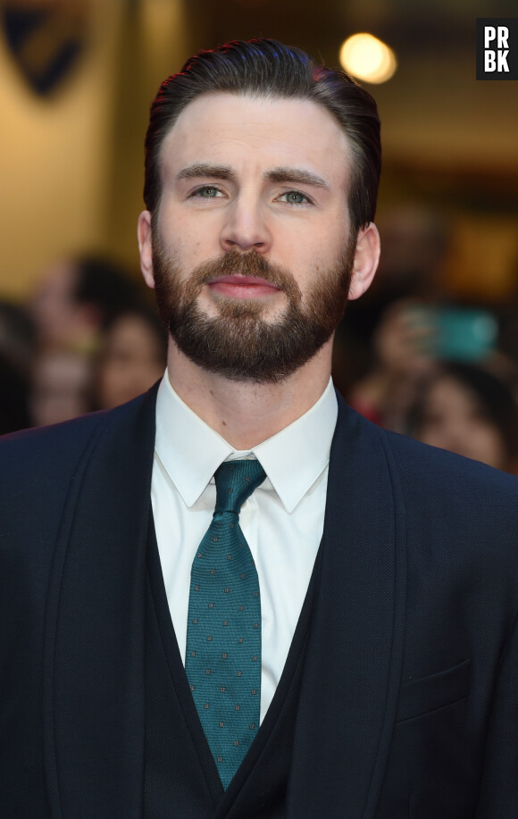 Chris Evans à la première de 'Captain America: Civil War' à Londres, le 26 avril 2016