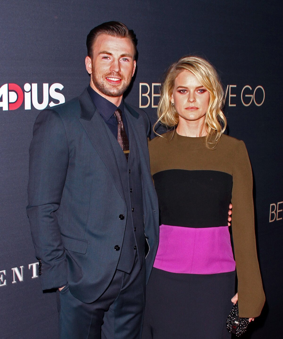 Photo : Chris Evans, Alice Eve - Avant-première du film "Before We Go