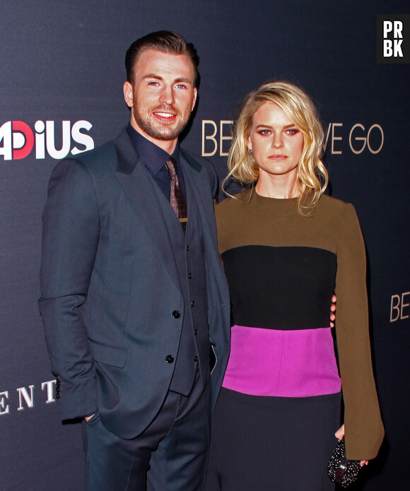 Chris Evans, Alice Eve - Avant-première du film "Before We Go" à Hollywood, le 2 septembre 2015.