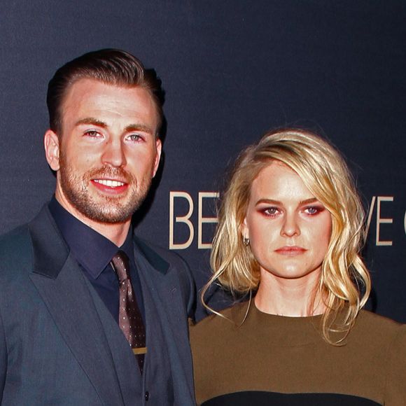 Chris Evans, Alice Eve - Avant-première du film "Before We Go" à Hollywood, le 2 septembre 2015.