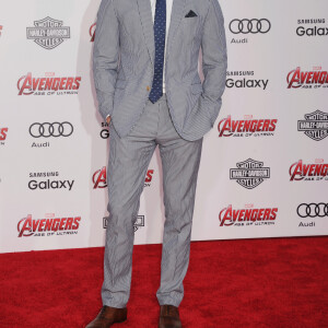 Chris Evans lors de la première de "Avengers : L'ère d'Ultron" (Marvel's 'Avengers: Age Of Ultron) à Los Angeles, le 13 avril 2015.