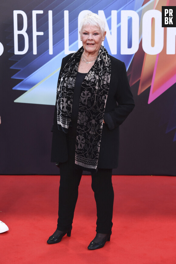 Judi Dench - People à la première du film "Belfast" lors du 65ème festival du film de Londres (BFI London Film Festival), le 12 octobre 2021. © Future-Image via ZUMA Press / Bestimage