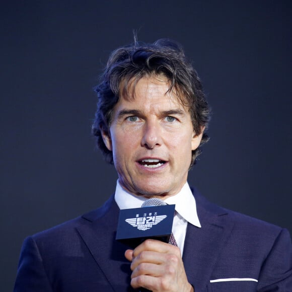 Tom Cruise - Première du film "Top Gun: Maverick" à Séoul en présence de T.Cruise et M.Teller, le 19 juin 2022. Cette suite de "Top Gun" est attendue sur les écrans sud-coréens.