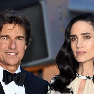 Tom Cruise, Jennifer Connelly - Première du film "Top Gun : Maverick" à Londres. Le 19 mai 2022