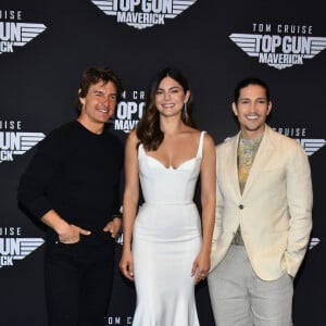 Tom Cruise, Monica Barbaro et Dany Ramirez - Avant-première du film "Top Gun Maverick" a Mexico City le 6 mai 2022