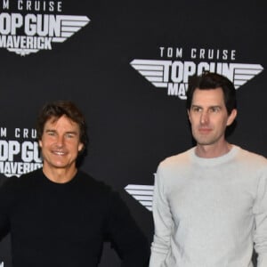 Tom Cruise et Joe Konsinski - Avant-première du film "Top Gun Maverick" a Mexico City le 6 mai 2022