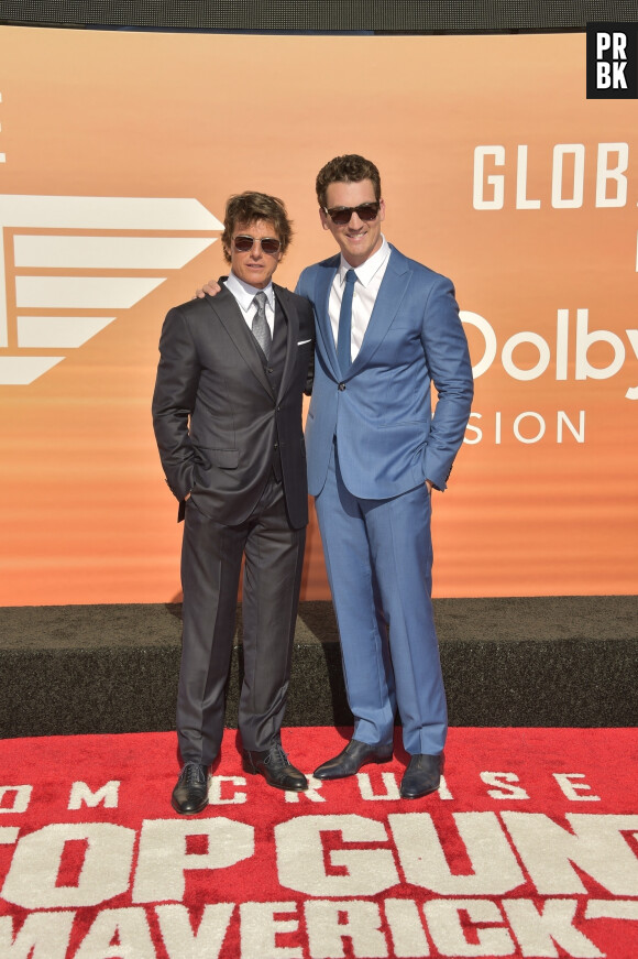 Tom Cruise, Miles Teller - Première du film "Top Gun : Maverick" au musée de l'USS Midway à San Diego en Californie. Le 4 mai 2022