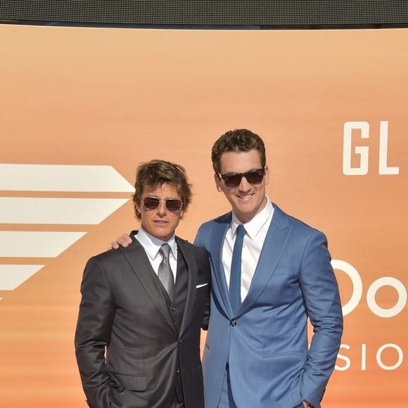 Tom Cruise, Miles Teller - Première du film "Top Gun : Maverick" au musée de l'USS Midway à San Diego en Californie. Le 4 mai 2022