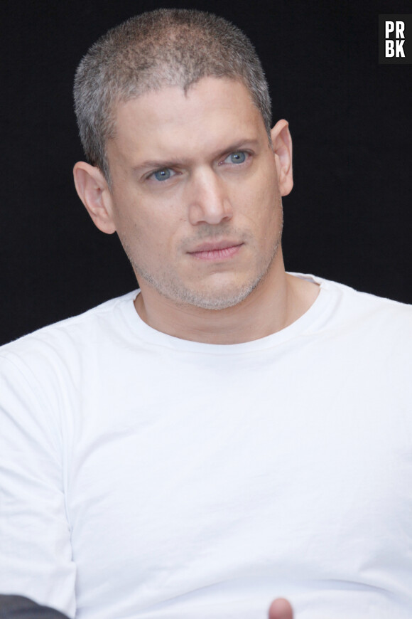 Wentworth Miller - Les acteurs de la série "Prison Break" en conférence de presse au Hilton Hotel pour le Comic Con à San Diego. Le 24 juillet 2016