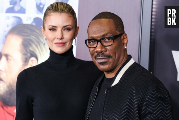 Eddie Murphy et Paige Butcher à la première du film "You People" (Netflix).