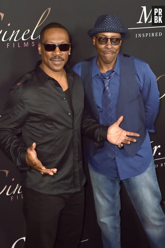 Eddie Murphy et Arsenio Hall lors de la première de ''Mr. Church'' au Arclight Hollywood. © Future-Image/Zuma Press/Bestimage