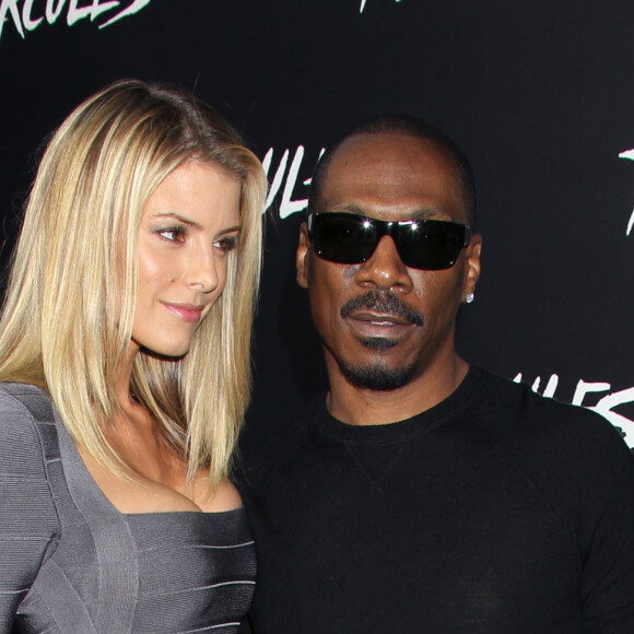 Eddie Murphy et Paige Butcher - Avant-première du film "Hercule" à Los Angeles, le 23 juillet 2014.