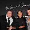 Nicolas Scuderi et Daniela Pinto (Nicocapone), Kat Graham - Soirée du Grand Dîner "Trophée Forbes" au Four Seasons Hôtel George V Paris le 30 septembre 2022. © Coadic Guirec - Rachid Bellak / Bestimage