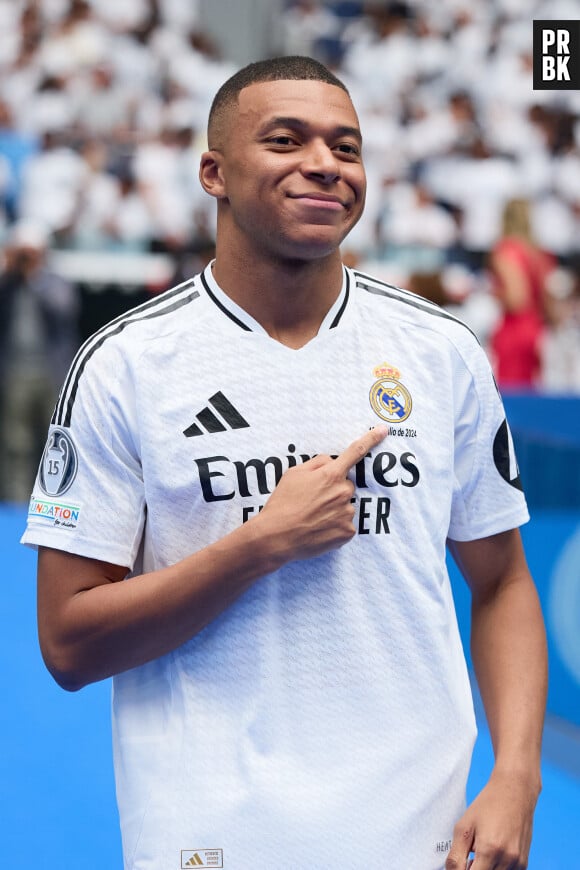 Kylian Mbappé a signé au Real Madrid. © LGM/Panoramic/Bestimage