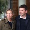 Anne-Sophie Lapix, Thomas Sotto au village des internationaux de France de tennis de Roland Garros 2019 à Paris le 7 juin 2019. © Cyril Moreau / Bestimage