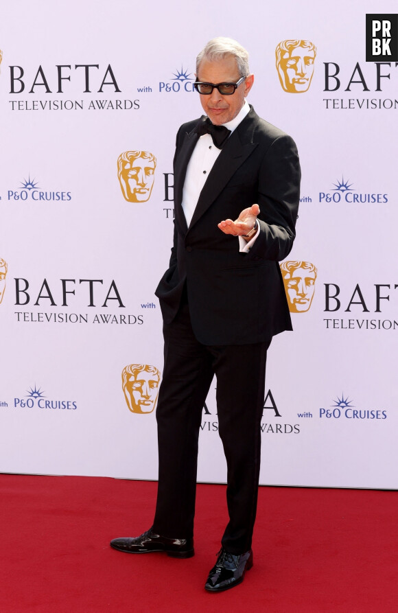 Jeff Goldblum - Londres, ROYAUME-UNI - des célébrités photographiées participant aux BAFTA Television Awards 2024 qui se tiennent au Royal Festival Hall de Londres.
