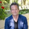 Matthew Perry - Conférence de presse avec les acteurs de la série "Odd Couple" à Beverly Hills. Le 25 février 2015