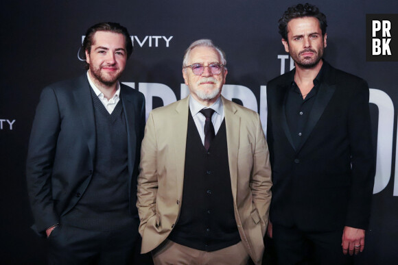 Michael Gandolfini, Brian Cox, Luke Kirby - Première du film "The Independent" à New York.