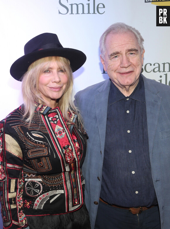 Rosanna Arquette, Brian Cox à la première du film "The Etruscan Smile" au Writers Guild Theatre à Los Angeles, le 28 octobre 2019.