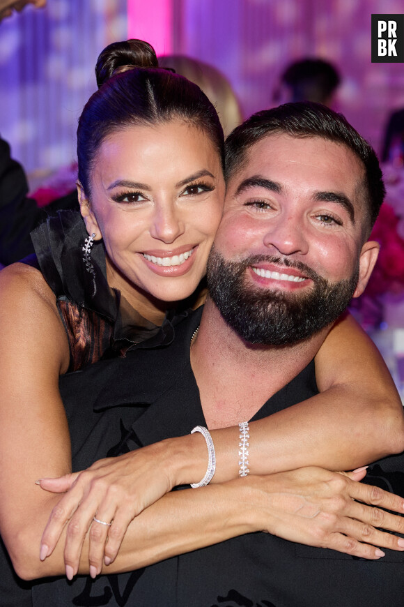 Exclusif - Kendji Girac et Eva Longoria lors de la 11ème édition de la soirée Global Gift Gala à l'hôtel Four Seasons George V à Paris le 30 septembre 2023. © Cyril Moreau / Bestimage