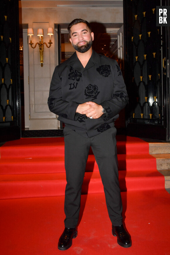 Exclusif - Kendji Girac - Arrivées à la 11ème édition de la soirée Global Gift Gala à l'hôtel Four Seasons George V à Paris le 30 septembre 2023. © Alexandre Fay / Bestimage